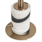 Mushroom Buffet Lamp in Panda Marble by Uttermost