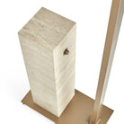 Illume Drink Stand - Travertine/Brass by Uttermost