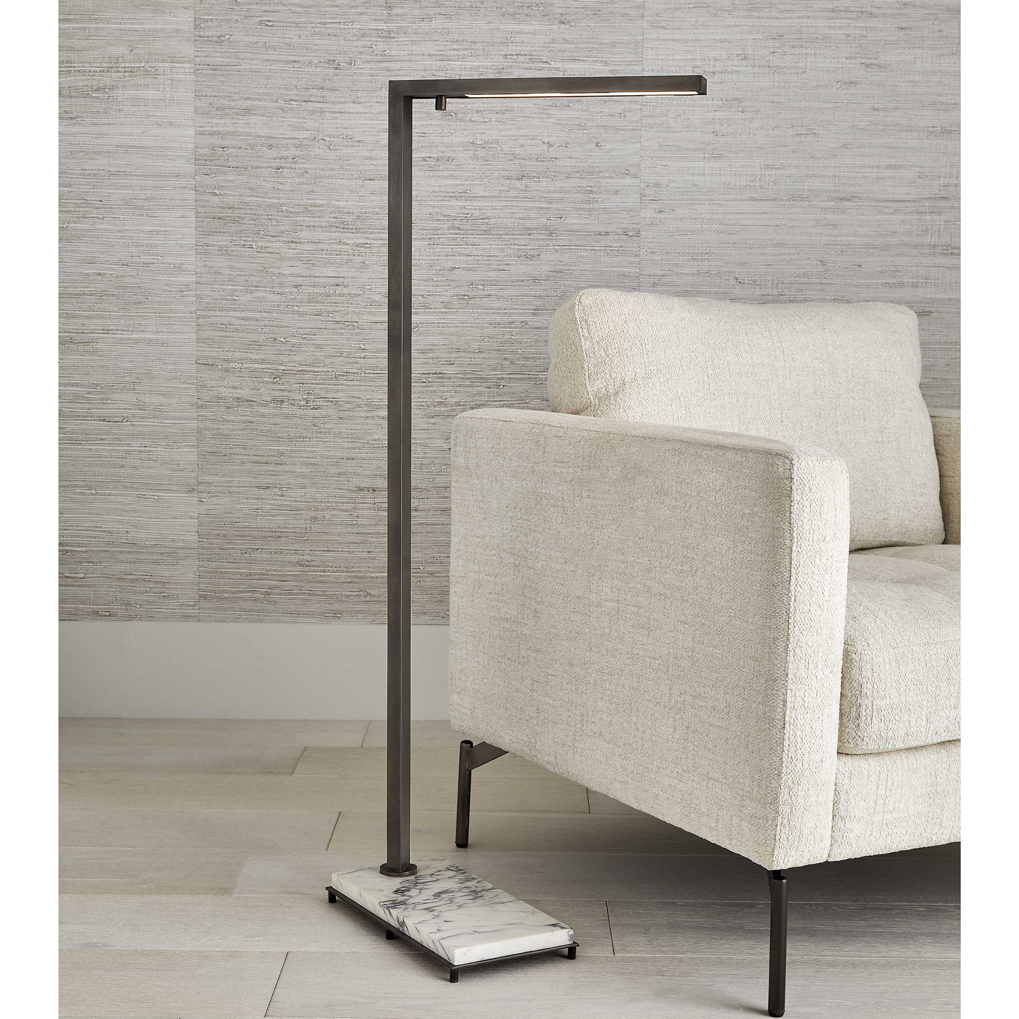 Illume Floor Lamp in Marble by Uttermost