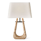 Crossbow Table Lamp - Travertine by Uttermost
