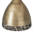 Kiss Table Lamp Brass & Marble by Uttermost