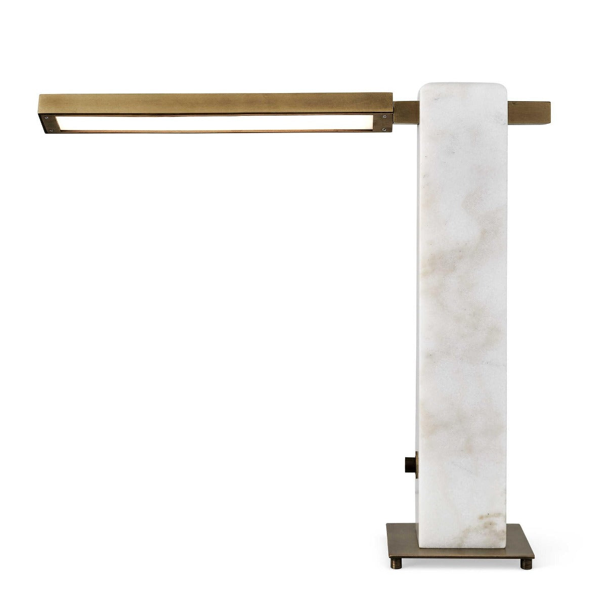 Director LED Table Lamp in Marble by Uttermost