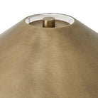 Too Coolie Table Lamp White & Brass by Uttermost