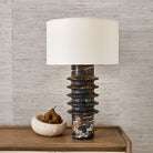 Ring Around Table Lamp in Michelangelo Marble by Uttermost