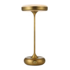 Flat Top Rechargeable Mini Lamp in Brass by Uttermost