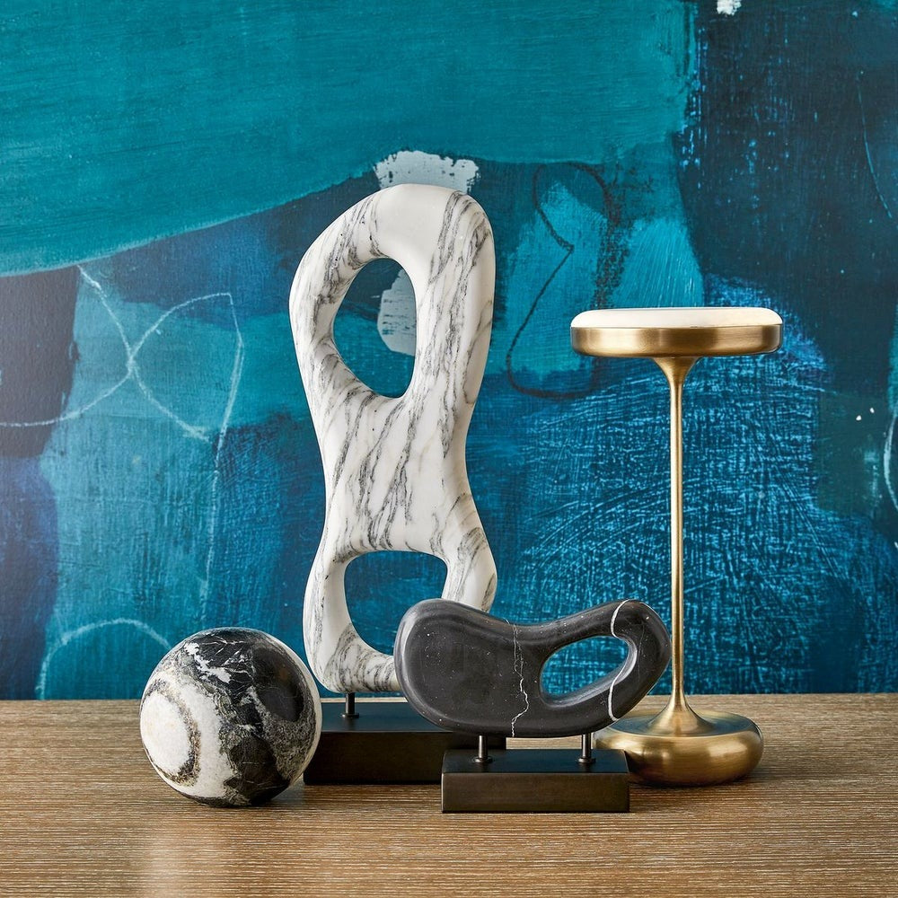 Flat Top Rechargeable Mini Lamp in Brass by Uttermost