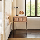 Flat Top Rechargeable Mini Lamp in Bronze by Uttermost