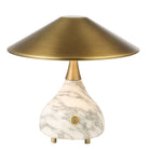 Kiss Rechargeable Mini Lamp in Arabescato Marble by Uttermost