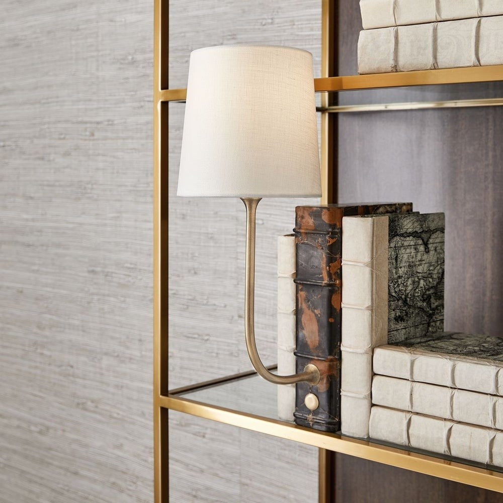 Book Mini Lamp in Michelangelo Marble by Uttermost