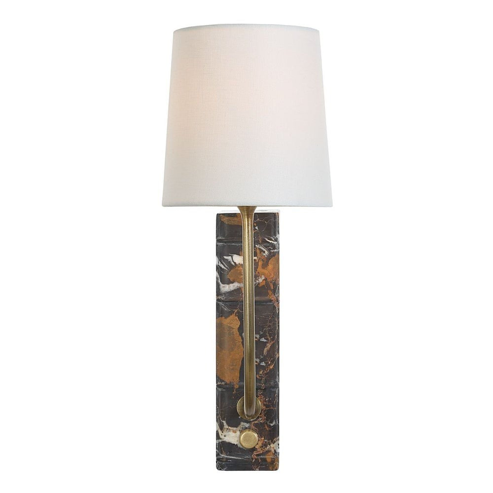 Book Mini Lamp in Michelangelo Marble by Uttermost