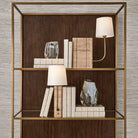 Book Mini Lamp in Travertine by Uttermost