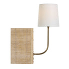 Book Mini Lamp in Travertine by Uttermost