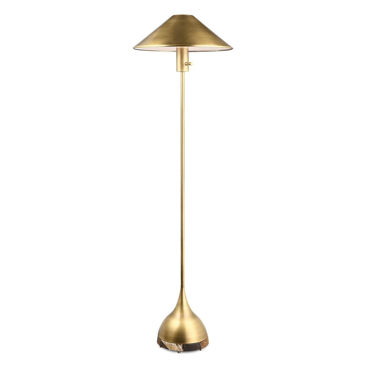 Kiss Floor Lamp in Michelangelo Marble by Uttermost