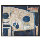 Blue Tableau Framed Canvas by Uttermost