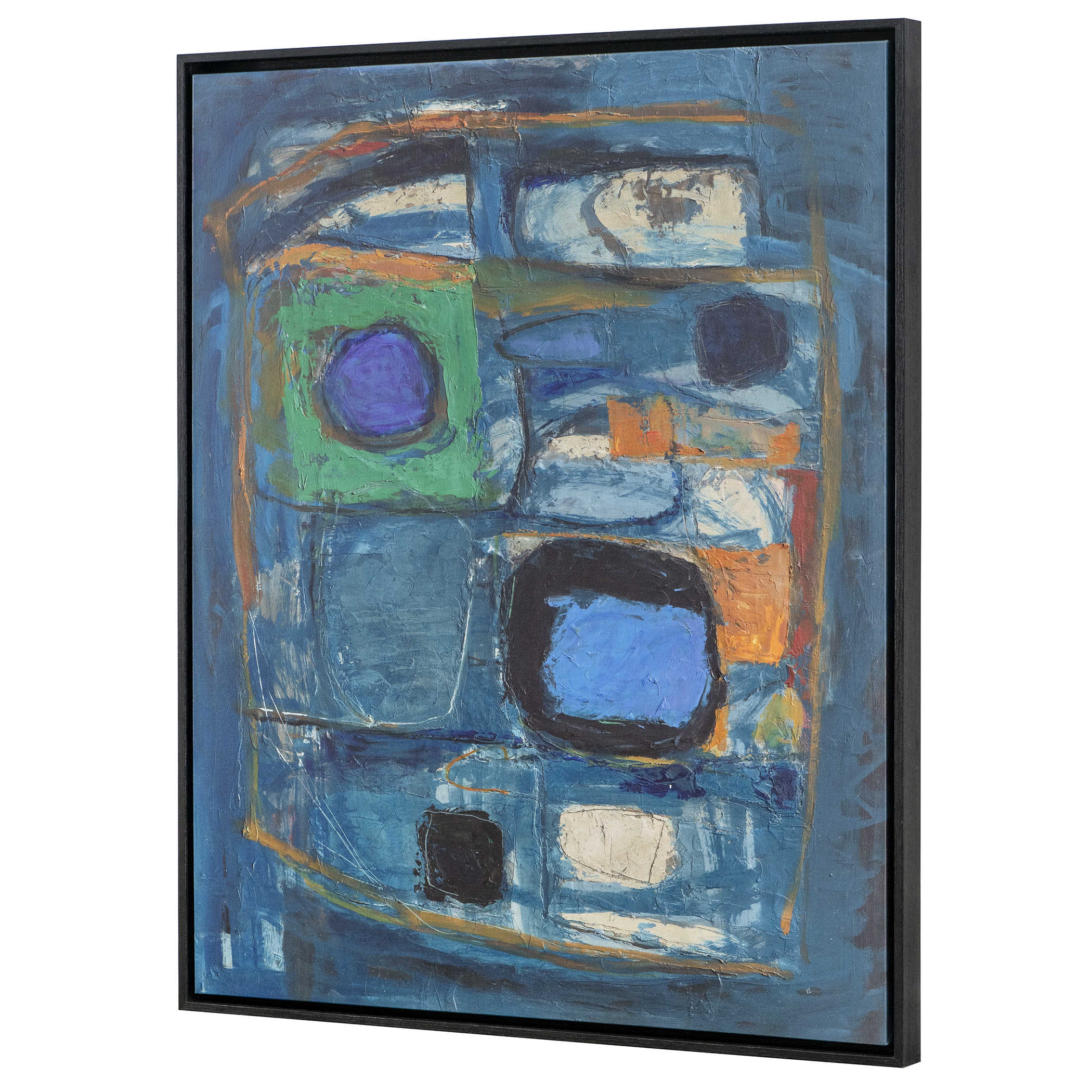 Night Life Framed Canvas by Uttermost