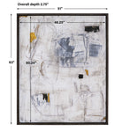 Boom Town Framed Canvas by Uttermost