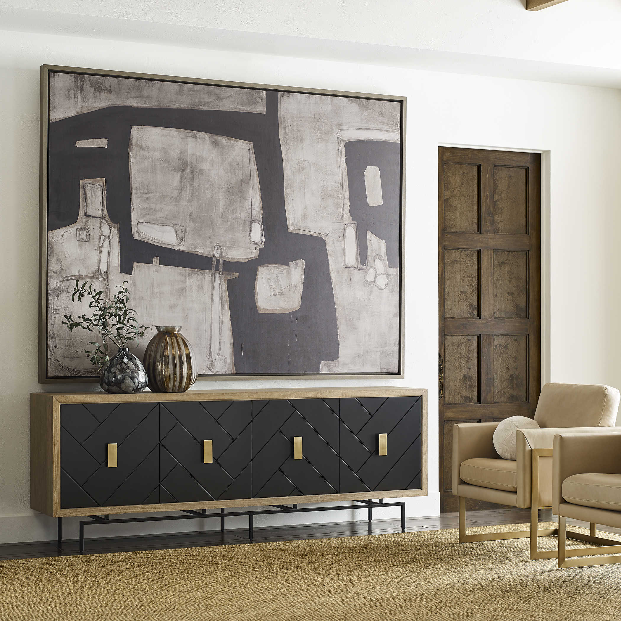 Been Around The Block Framed Canvas by Uttermost