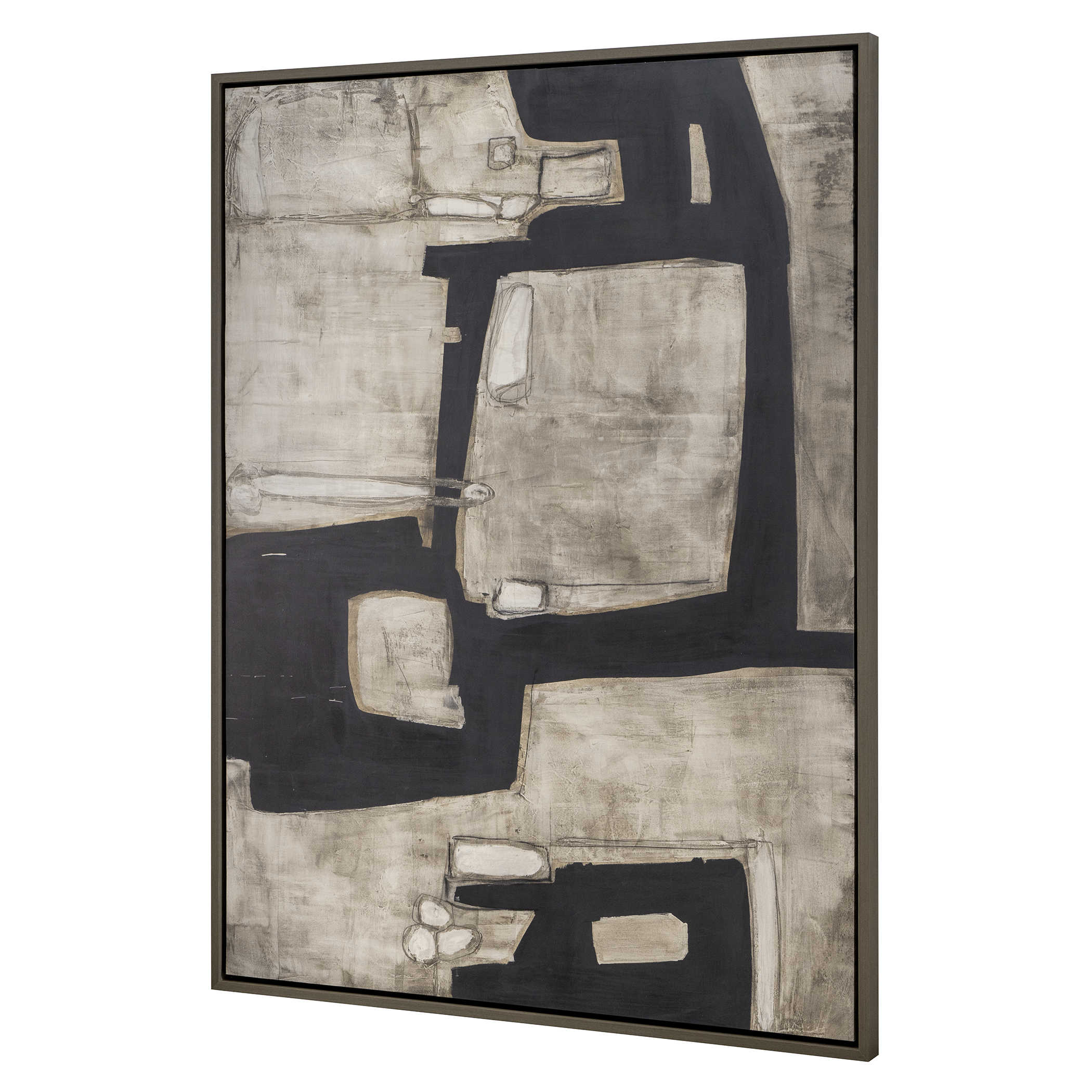 Been Around The Block Framed Canvas by Uttermost