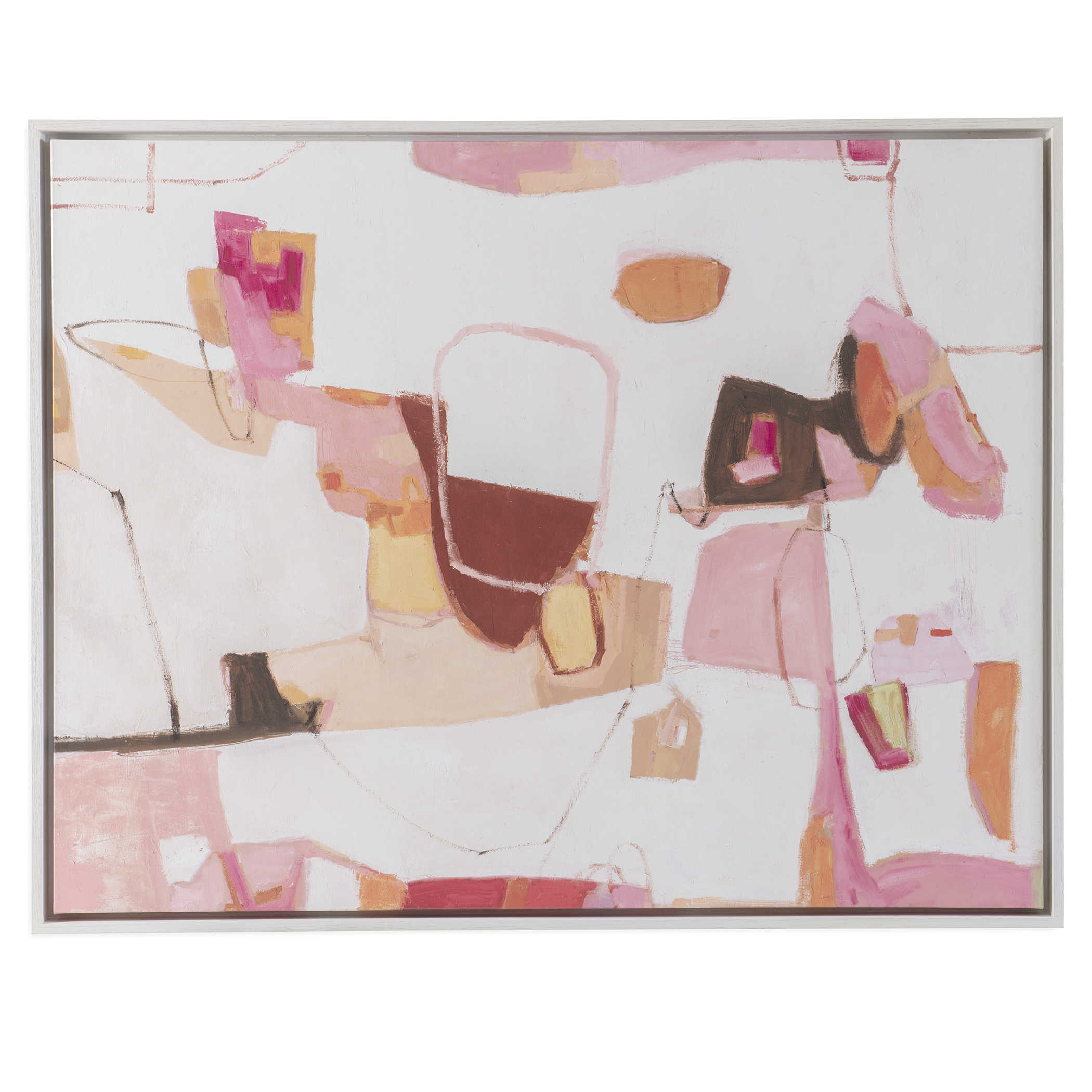 She Came For The View Framed Canvas by Uttermost