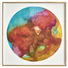 Outer World Garnet Framed Canvas by Uttermost
