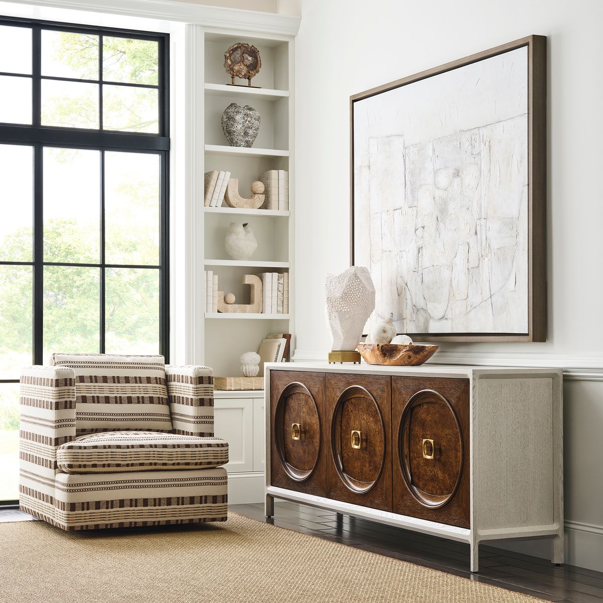 City Line Framed Canvas by Uttermost