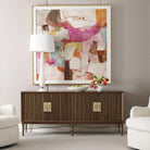 On The Right Path Framed Canvas by Uttermost