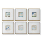Cumulation Framed Canvases Set of 6 by Uttermost