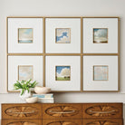 Cumulation Framed Canvases Set of 6 by Uttermost