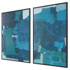 Wait Until Dusk Framed Canvas Diptych Small - Set of 2 by Uttermost
