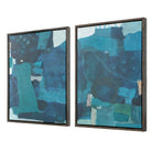Wait Until Dusk Framed Canvas Diptych Large Set of 2 by Uttermost
