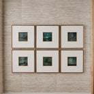 Evening Cumulation Framed Canvases Set of 6 by Uttermost