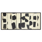On The Line Framed Canvases Set of 2 by Uttermost