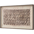Cursive Framed Canvas by Uttermost