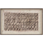 Cursive Framed Canvas by Uttermost