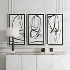 Jargon Wall Art - Set of 3 by Uttermost