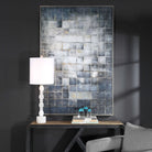 Graphs Hand Painted Canvas by Uttermost