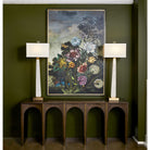 Tranquil Garden Fantasy Framed Print by Uttermost