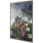 Tranquil Garden Fantasy Framed Print by Uttermost