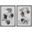 Plunging Pastels Framed Prints - Set of 2 by Uttermost