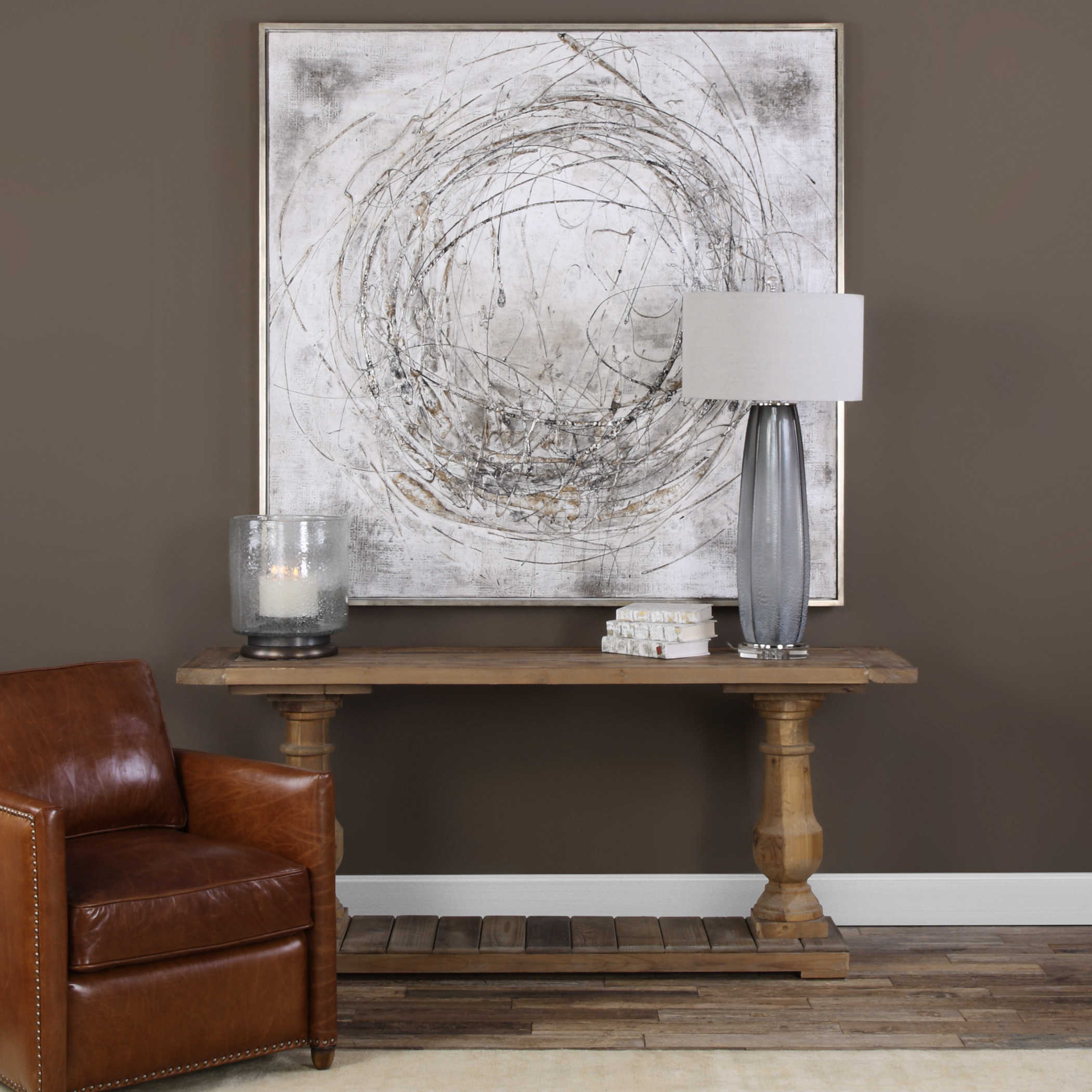 Graffiti Hand Painted Canvas by Uttermost
