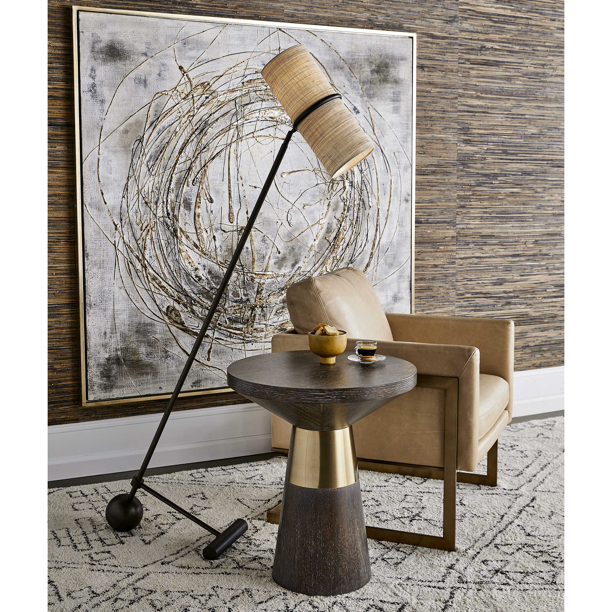 Graffiti Hand Painted Canvas by Uttermost