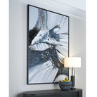 Go With The Flow Hand Painted Canvas by Uttermost
