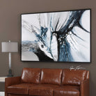 Go With The Flow Hand Painted Canvas by Uttermost