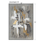 Crossover Hand Painted Canvas by Uttermost