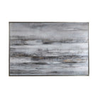 Smoky Waves Hand Painted Canvas by Uttermost