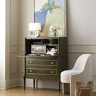 Green With Envy Secretary Desk by Uttermost