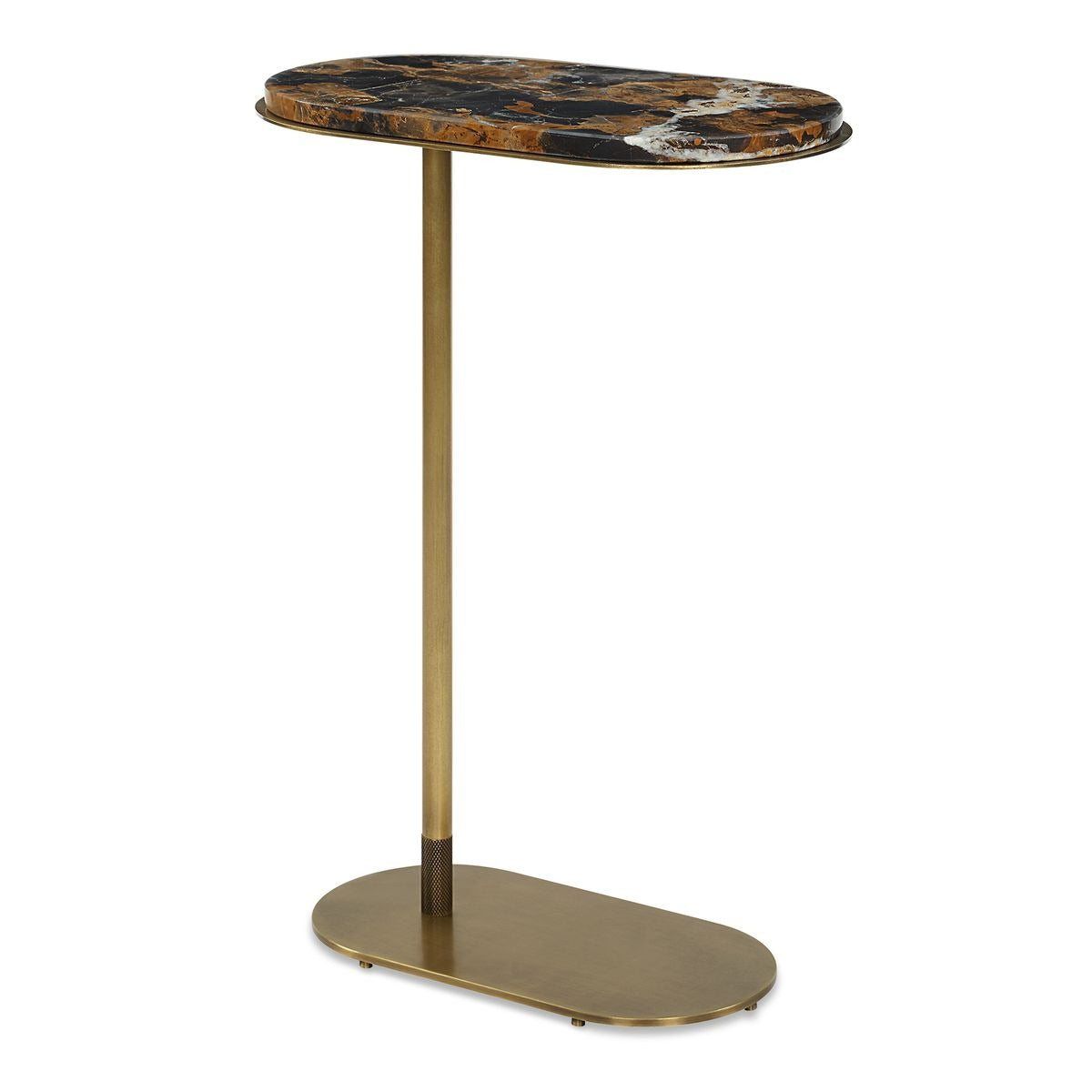 Lozenge Accent Table in Michelangelo Marble by Uttermost
