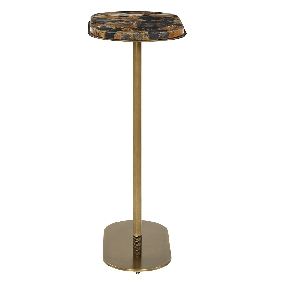 Lozenge Accent Table in Michelangelo Marble by Uttermost
