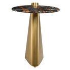 Strum Accent Table in Michelangelo Marble by Uttermost