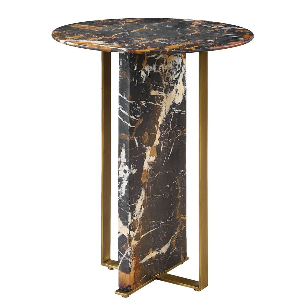 Joist Accent Table in Michelangelo Marble by Uttermost